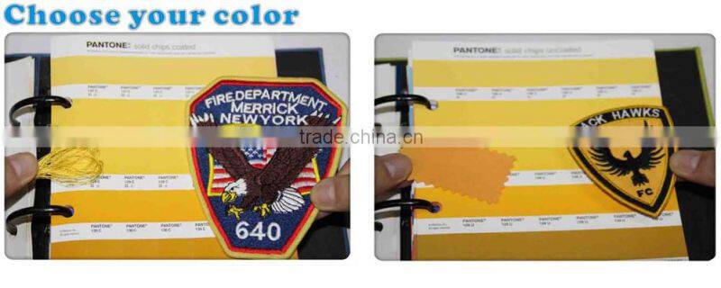 2015 Fashional Embroidered Patches custom woven patch