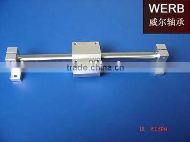 metric open linear ball bearing pillow block