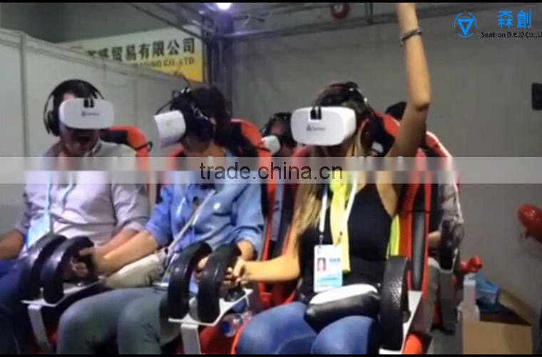 Sentron top sale in 2015 6 seats Virtual reality cinema goggles cinema simulator, 6 seats VR cinema, 6 seats vr simulator