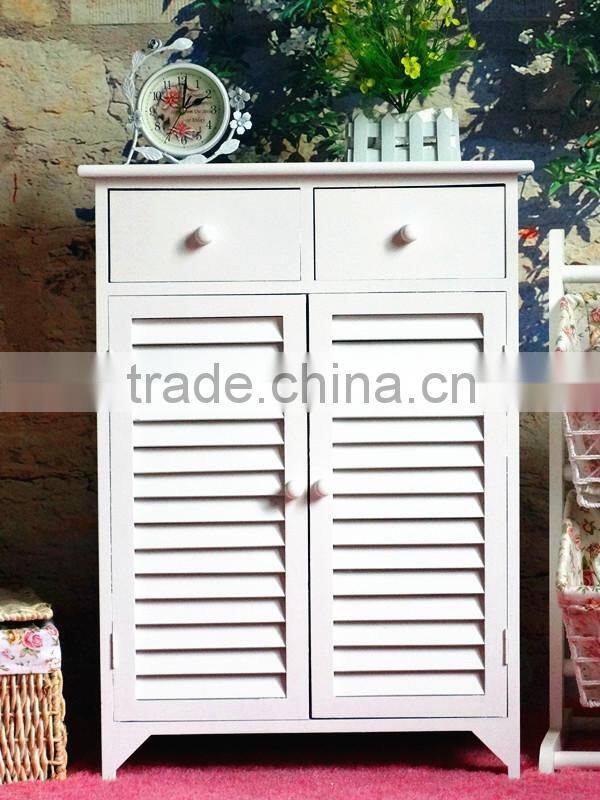 Home used wood furniture Cheap shoes cabinet 3 colors for your choice