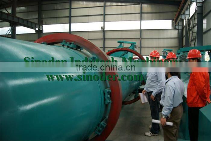 Industrial rotary drying machine for drying sand, mine powder,wood shavings