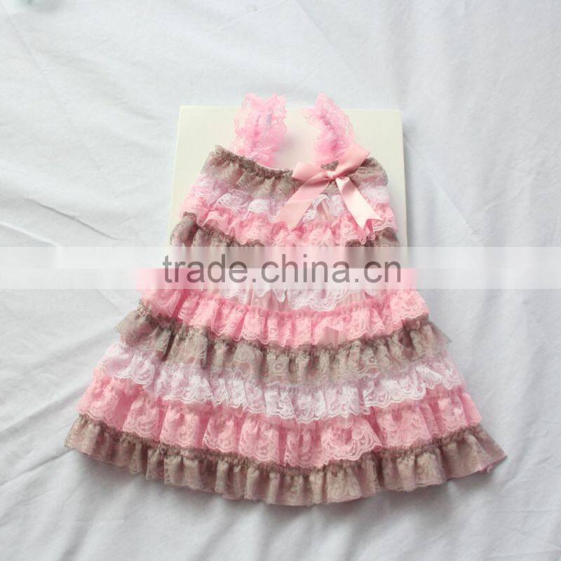 Korean fashion girl style dresses different colors baby 1 year old party flowers girl dress pattern party