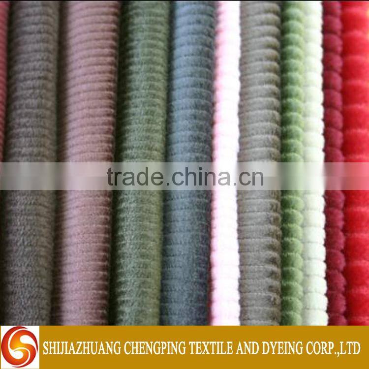 fashion design textiles cheap price Custom different types of Corduroy Fabric for clothing