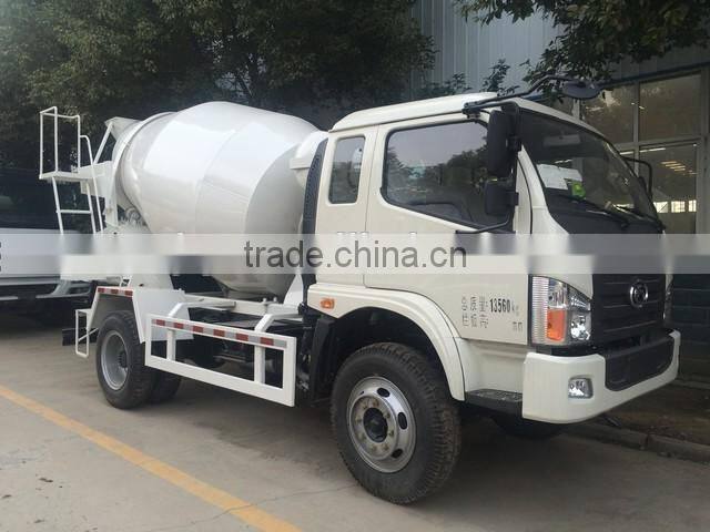 export! foton 3m3 cement transportation truck,high performance 3 cubic meters concrete mixer truck