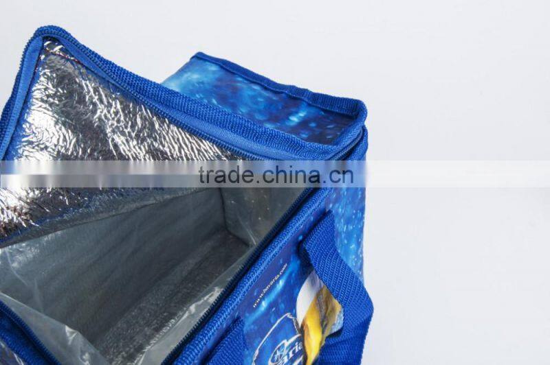 Leakage-proof PVC Lining Portable Beer Cooler Bag