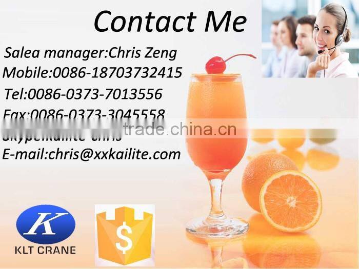 china top manufacture double girder bridge lift crane