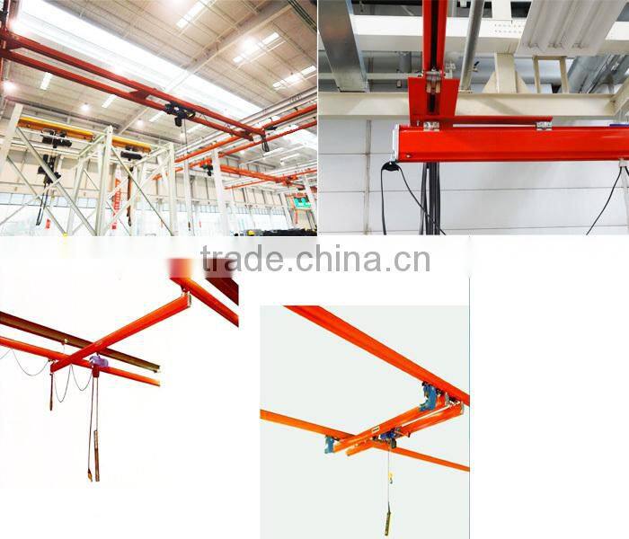 0.5-3 ton single beam suspension kbk crane