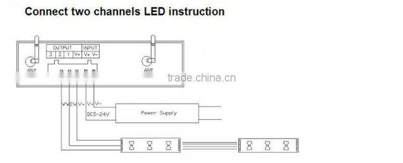 Alibaba china factory direct dc 5v -wifi led controller