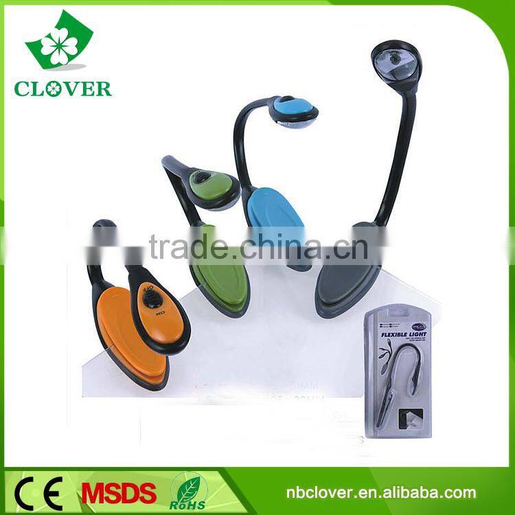 Flexible LED reading1 led book light for promotion