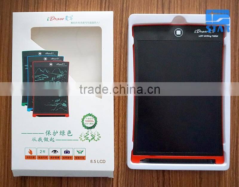 Gift E-ink 8.5" LCD Mini Writing Tablet Writing Board Can Be Used as Whiteboard Bulletin Board Memo