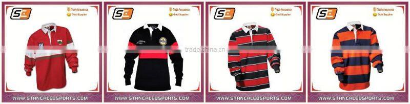 Stan Caleb Specialized 100% polyester made sublimation custom rugby jersey Spandex rugby unfiroms