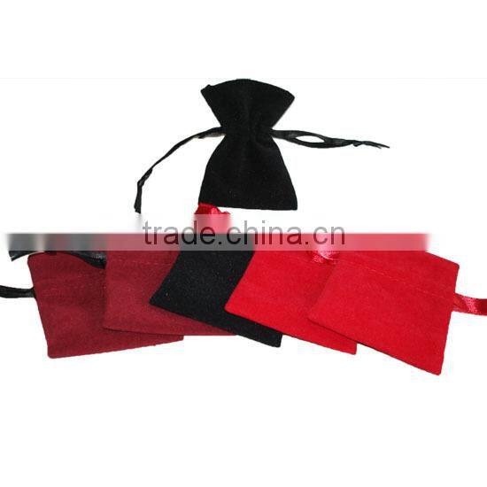 Velvet drawstring gift pouch