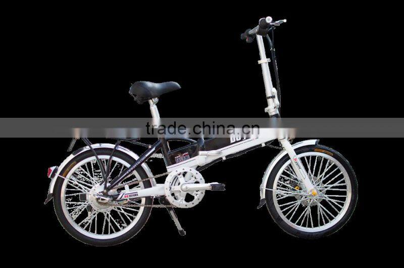 excellent folding electric bicycle with pedal OEM Lithium ion battery