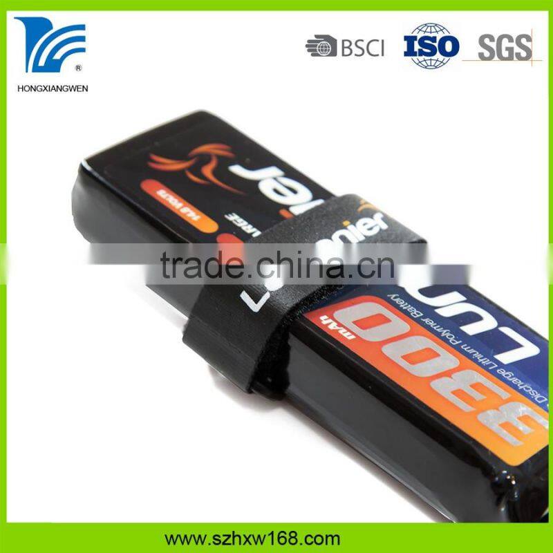 Reusable Double sided HOOK LOOP BATTERY STRAP