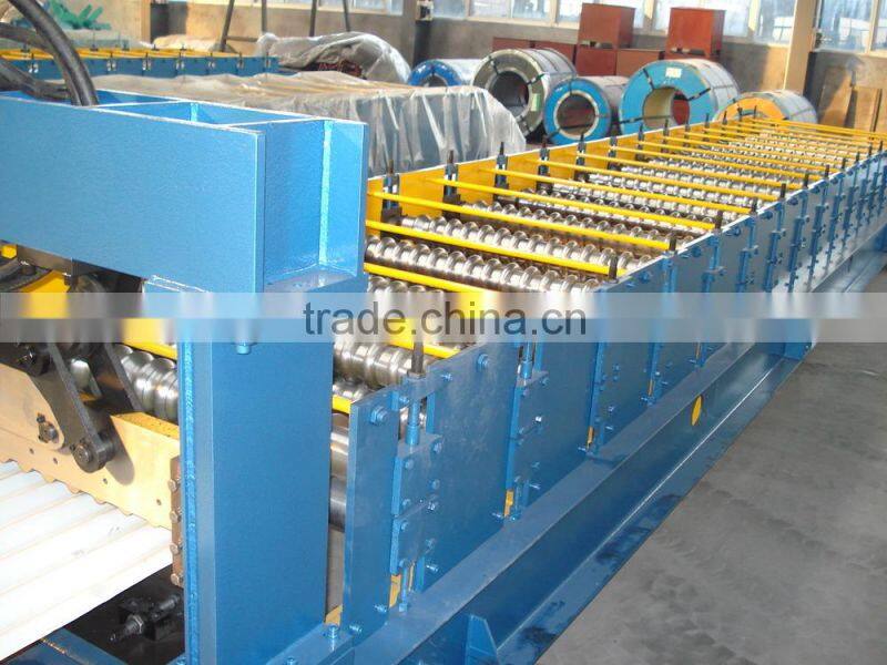 Automatic PLC Control System Corrugated Sheet Metal Roof Forming Making Machine For Sale