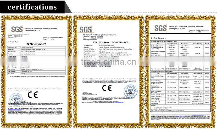 Mingshuai led spotlight AR111 LED lamp G53 11W 550lm 2835 SMD TUV CE RoHS