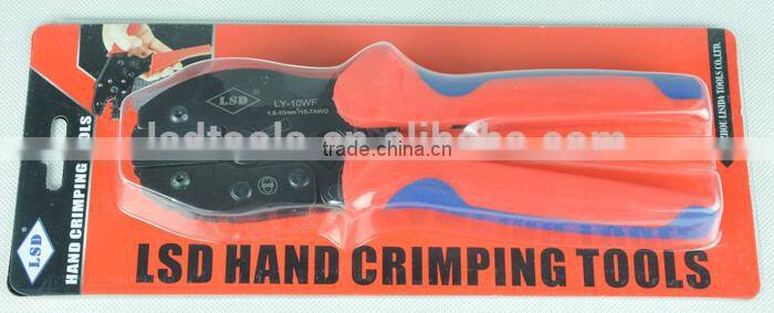 Energy-saving mini Ratchet Crimping Tool Sleeves Clamp for wire-end ferrules 1-10mm2,ferramenta,terminal tools,crimpers