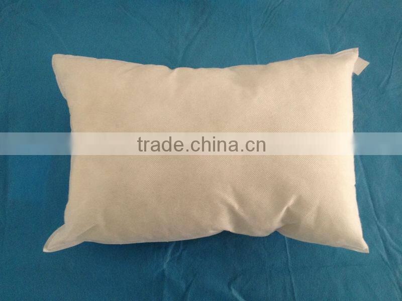 Disposable custom travel pillow for airline