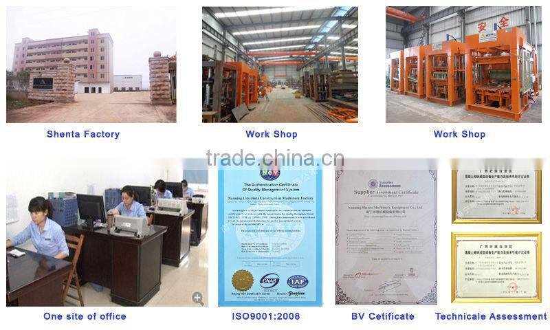 SHENTA QTJ5-20 tanzania interlocking brick making machine for sale