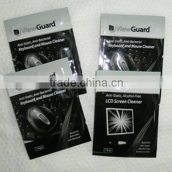 laptop cleaning wipes, lens screen cleaner wet cloth, dry fast without streaks leaft