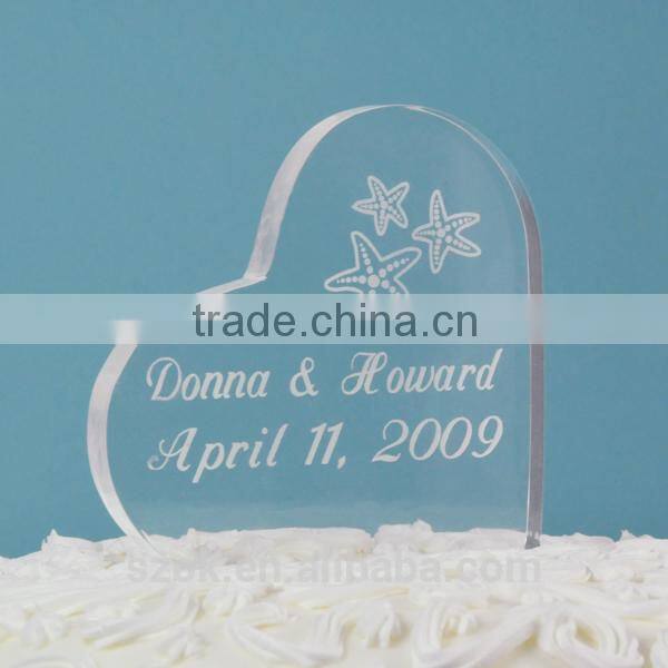 customized plastic wedding cake toppers