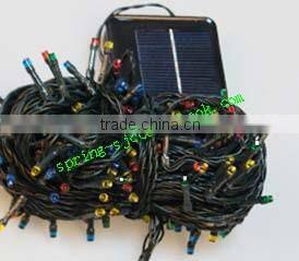 Holiday solar LED string light for festival decoration point party light