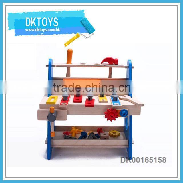 Play House Toy Wooden Kitchen Toy Kit With Cooking Set