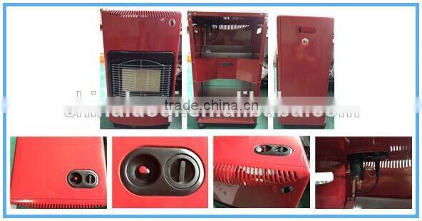 CE approved mobile gas heater with infrared burner Belgium