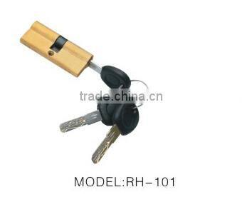 euro profile brass lock cylinder
