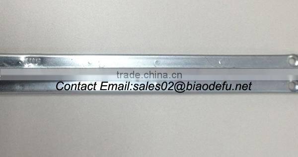 Two hole centre distance 2" hidden rail/track metal upright