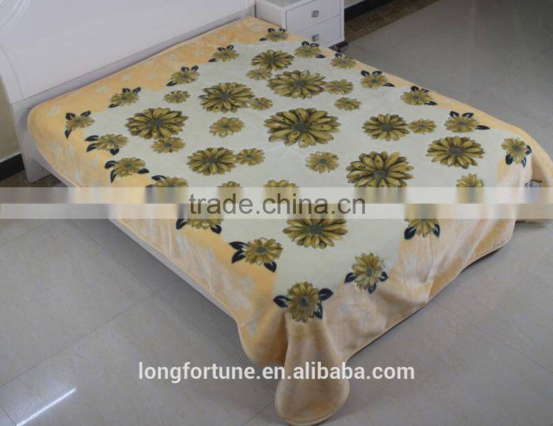 best selling stock polyester mink blanket