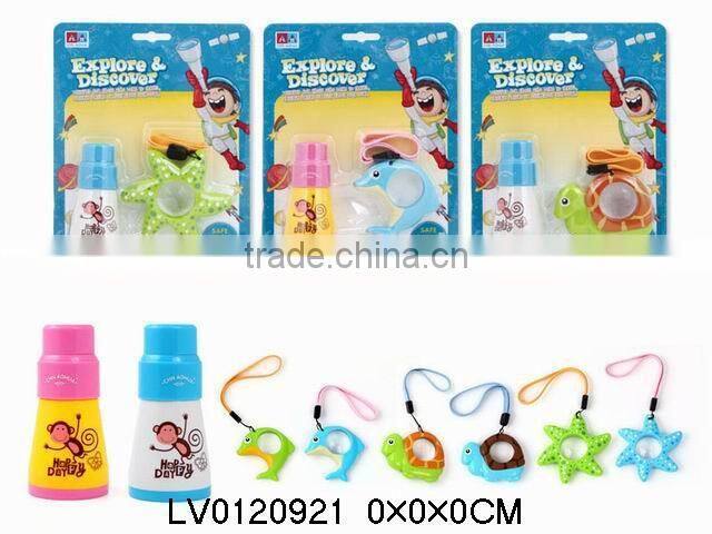 Mini toy telescopes with Christmas gift set for promotion gift