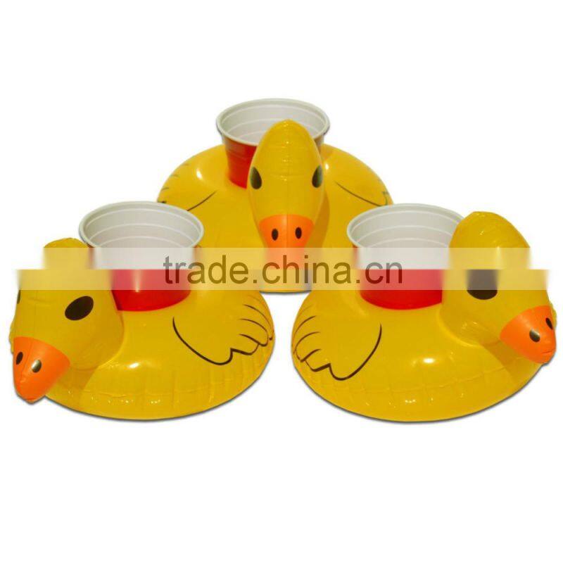 Floating Duck Drink Holder for pool drinks and cocktails camping drink holders