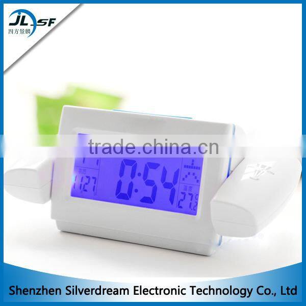 New Design Voice Control LED Clock Desktop Clock