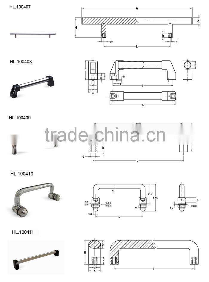 High Quality Marine Stainless Steel Pull Handle For Door