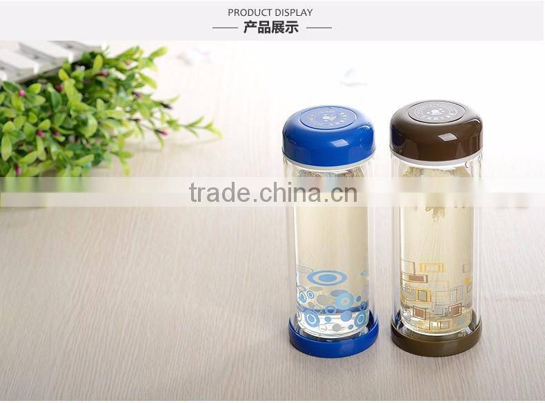 BPA Free Heat Resistant Borosilicate glass water bottles
