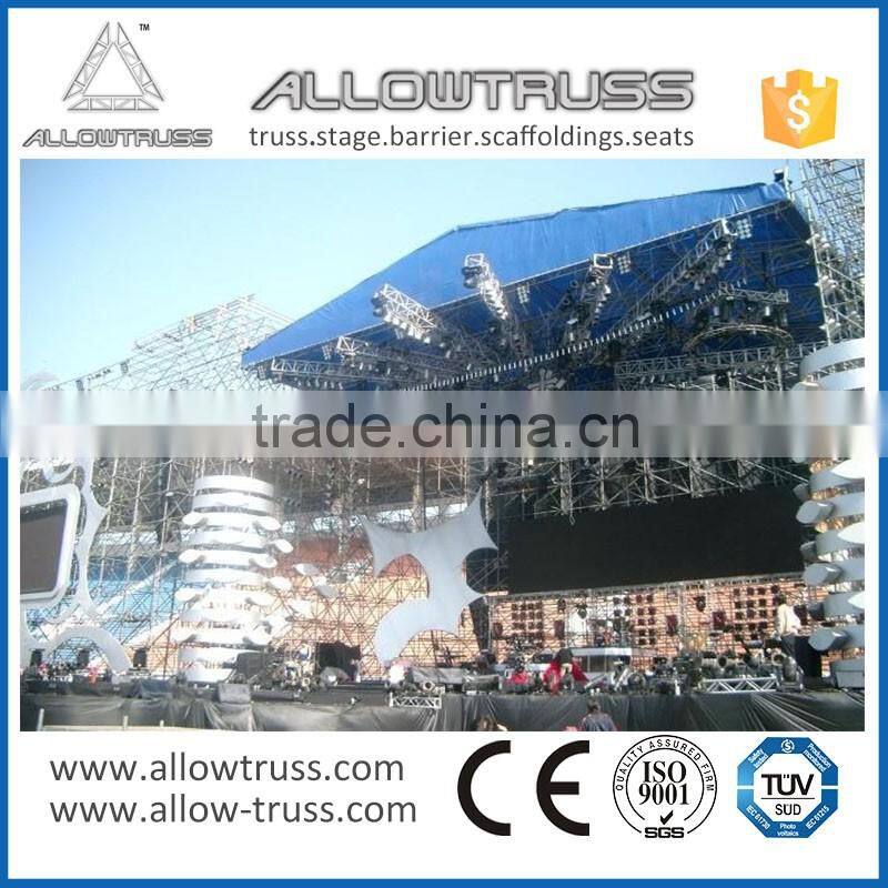 New style TV show arch roof truss systems