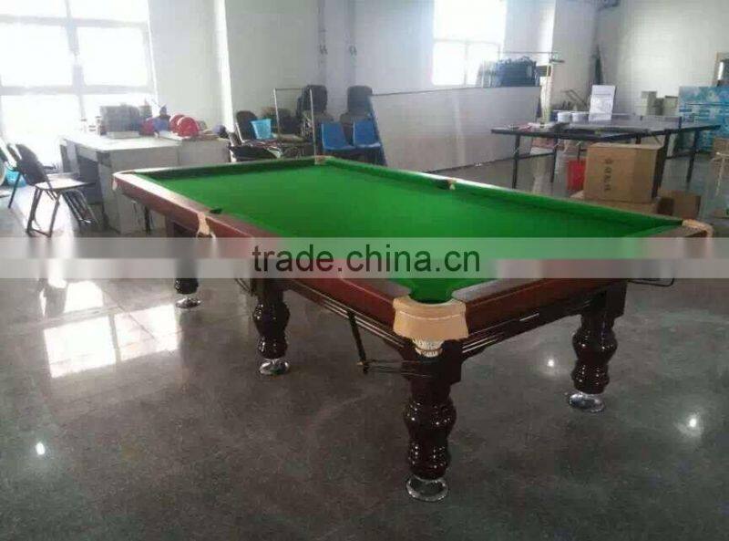 Interenational Standard solid wood with slate 8 ft billiard pool table