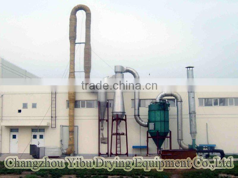winged yam rhizome Starch dryer