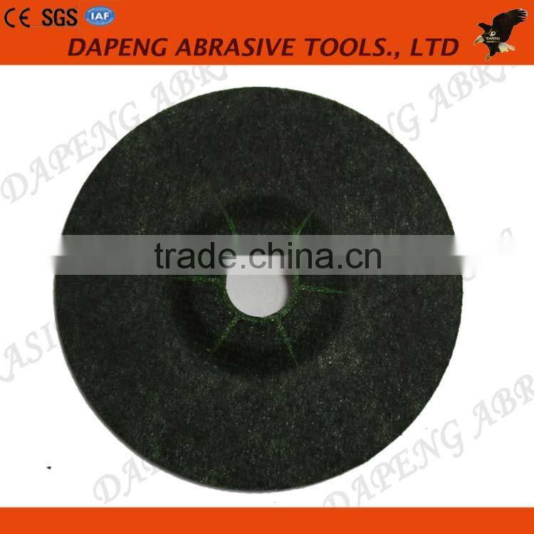 High-profile carbon wheels 4 " green silicon carbide cutting grinding wheel
