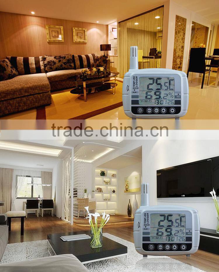 Digital Thermometer Theromo Hygrometer Data Logger Temperature Humidity Recorder