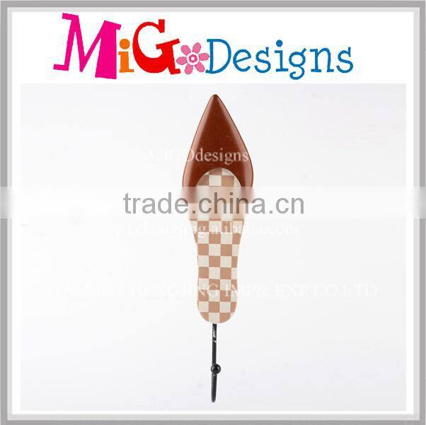 Migodesigns Wholesale Shoe Design Flower Metal Coat Hooks