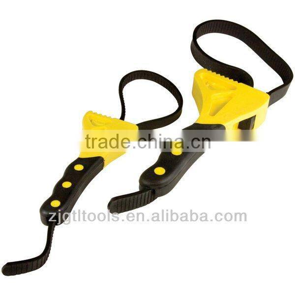adjustable strap rubber wrench for home shop auto