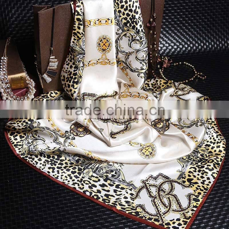 100% pure silk scarf