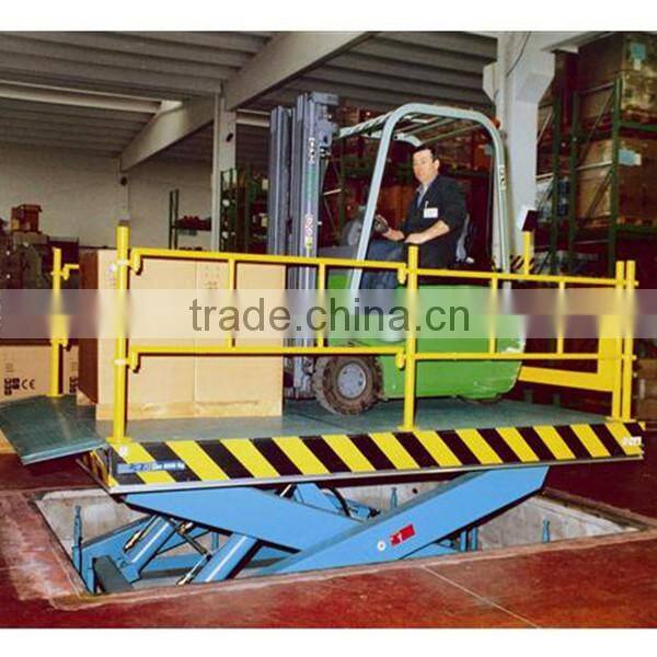 hydraulic loading dock scissor lifts