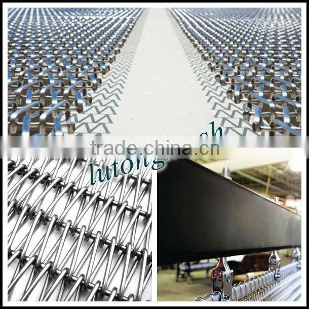 2014 Manufacturers supply low price Stainless Steel Spiral Wire Conveyor Belt Mesh
