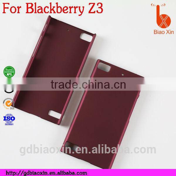 2014 Cheap price Single bottom leather case cover for Blackberry Z3