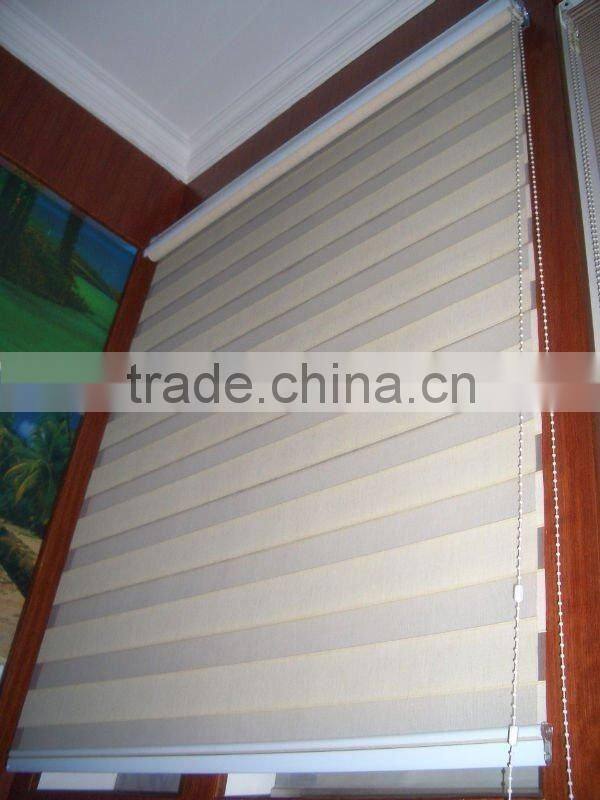 Latest And Modern Manual Style Zebra Blinds