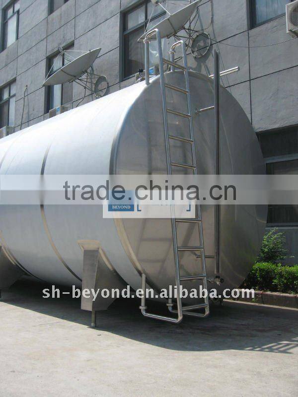 stainless steel tank for milk storage
