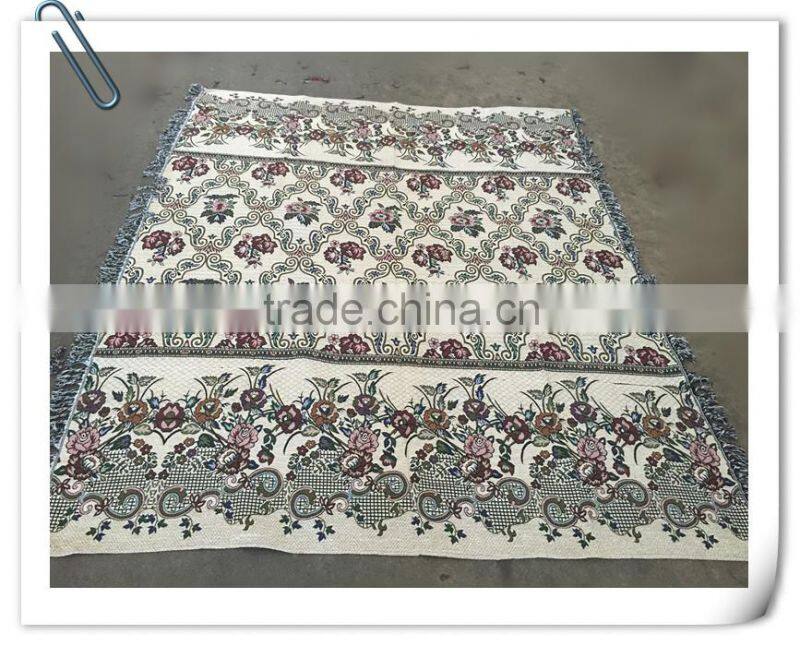 2016 most comfortable soft recycled cotton tartan blanket